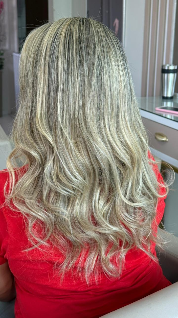 Mechas pérola