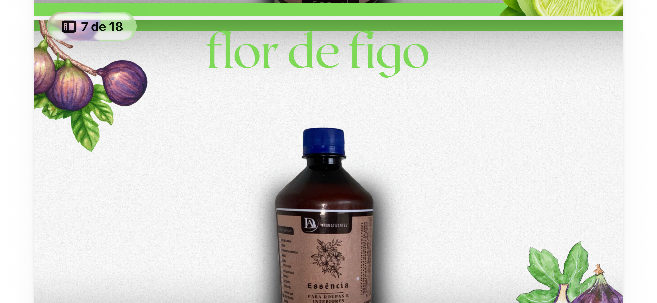 Essência flor de figo 500 ml