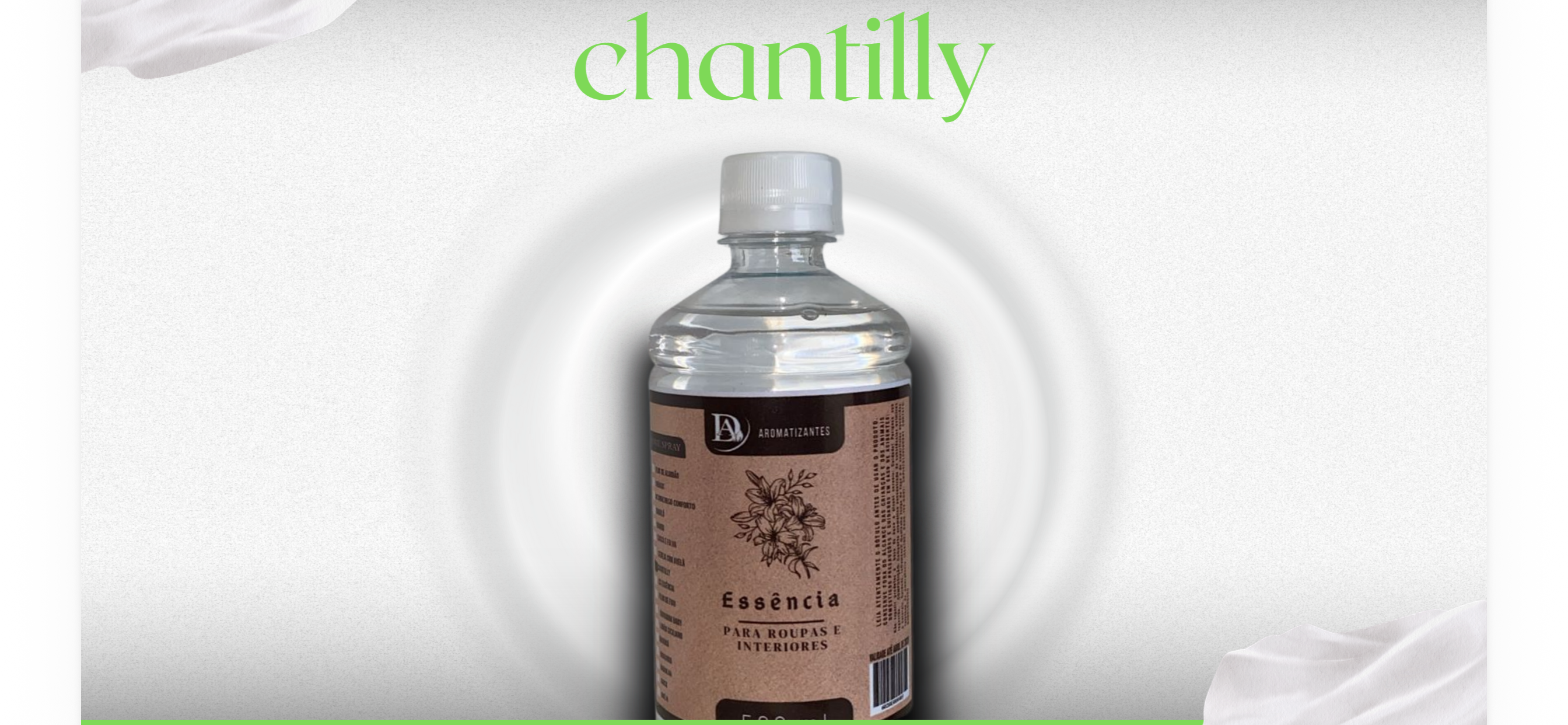 Essência chantilly 500 ml