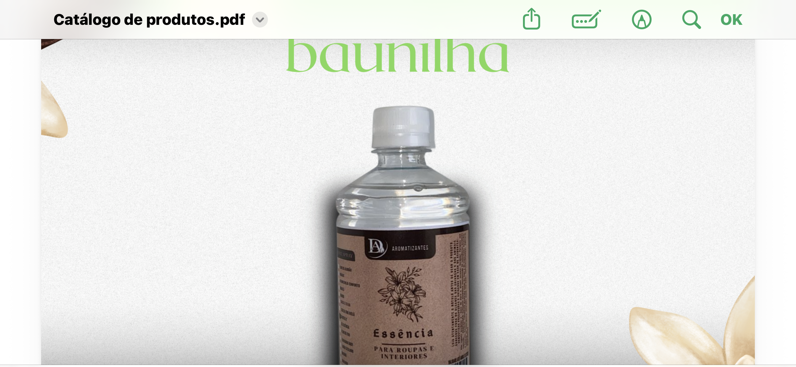 Essência Baunilha 500 ml
