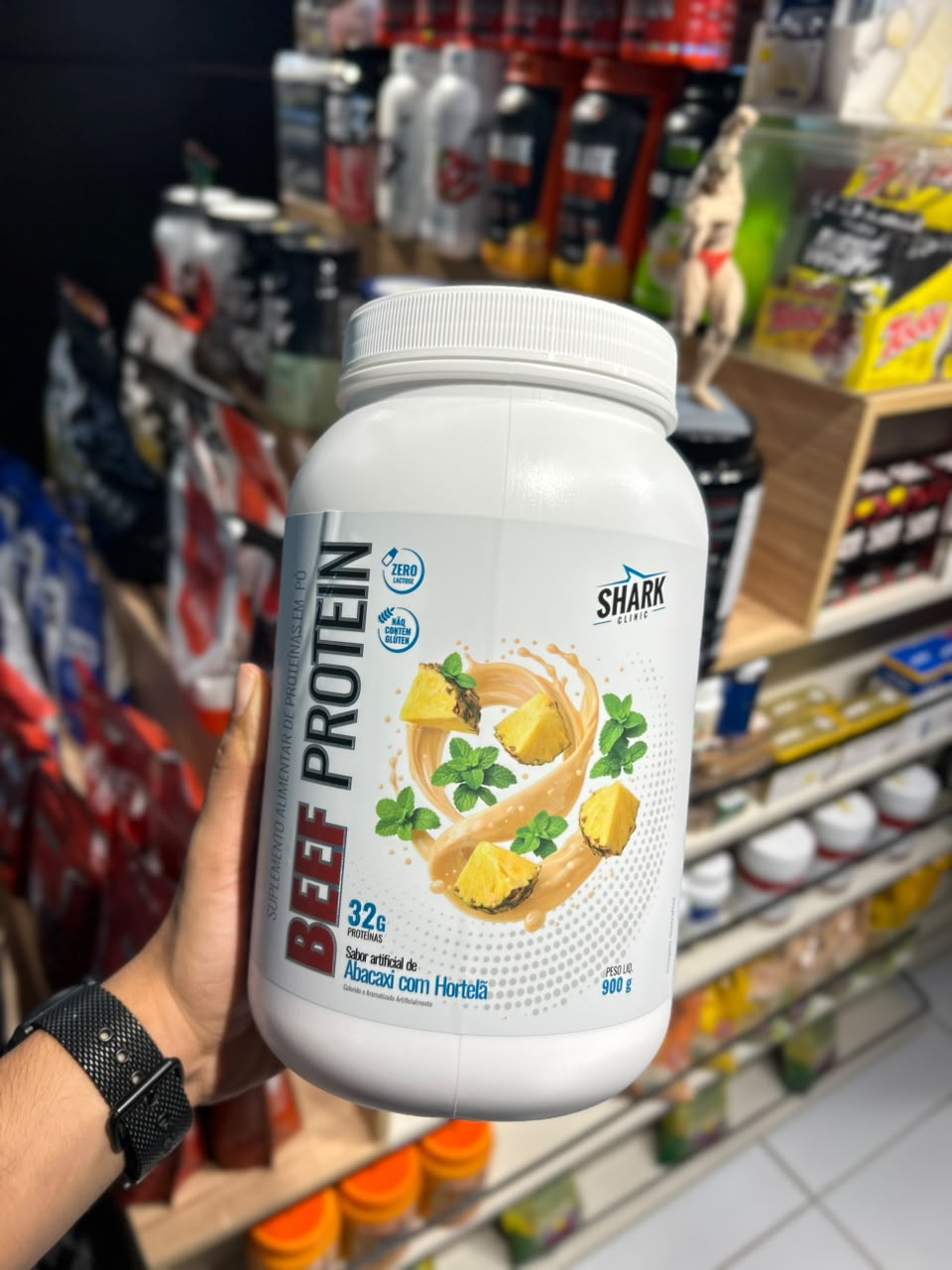 BEEF PROTEIN SHARK PRO WHEY ZERO LACTOSE