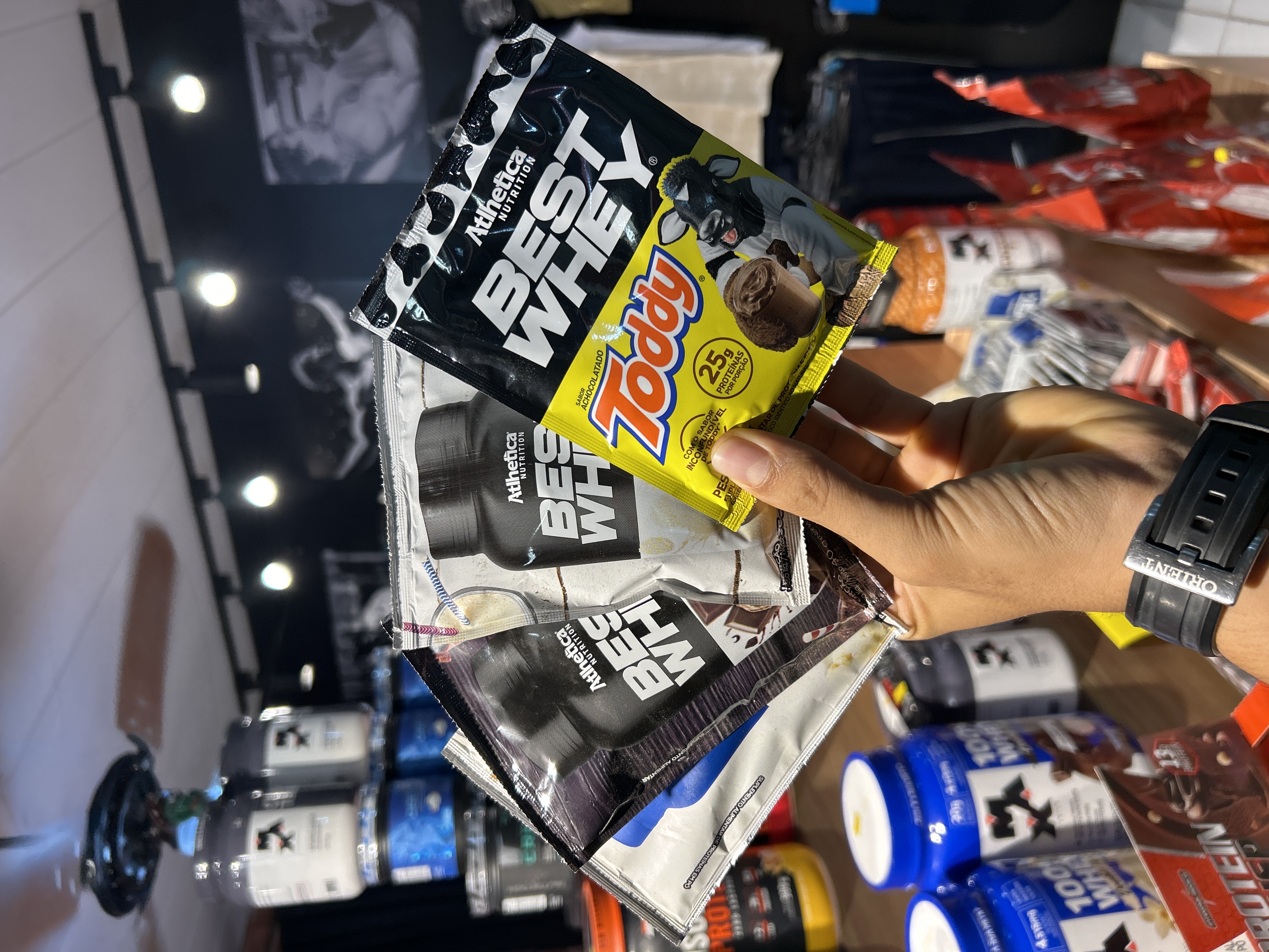DOSES DE WHEY 3 POR R$29,99