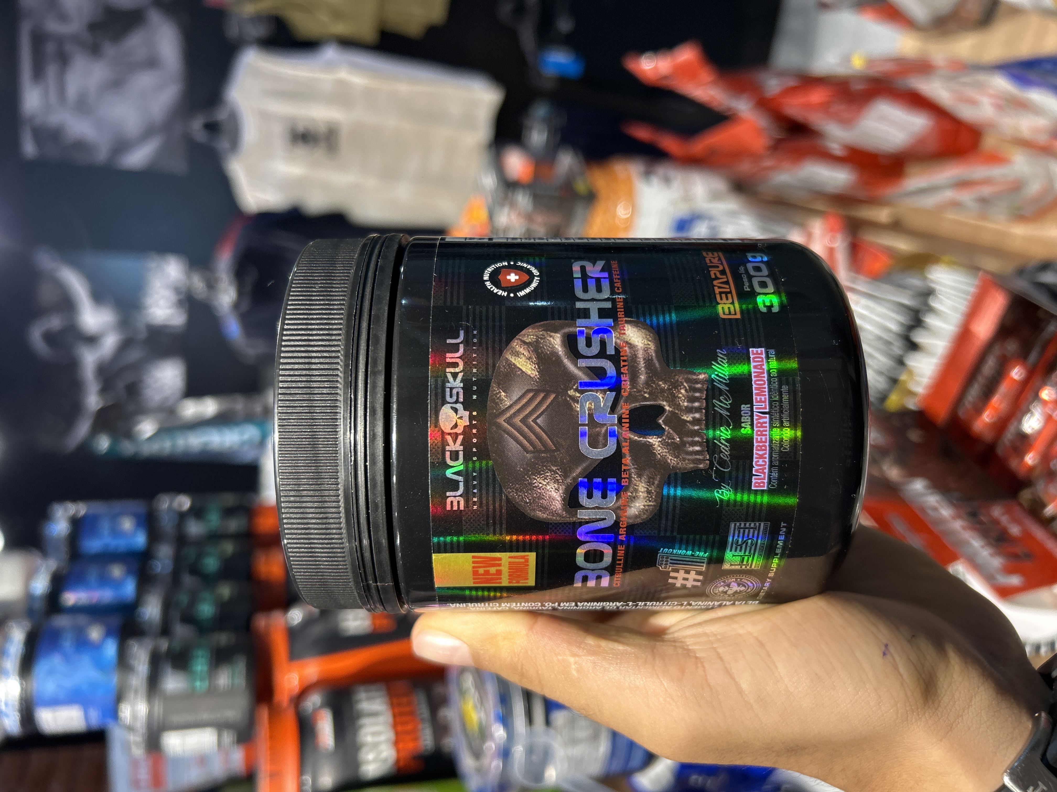 PRÉ TREINO BLACK 300g R$79,90
