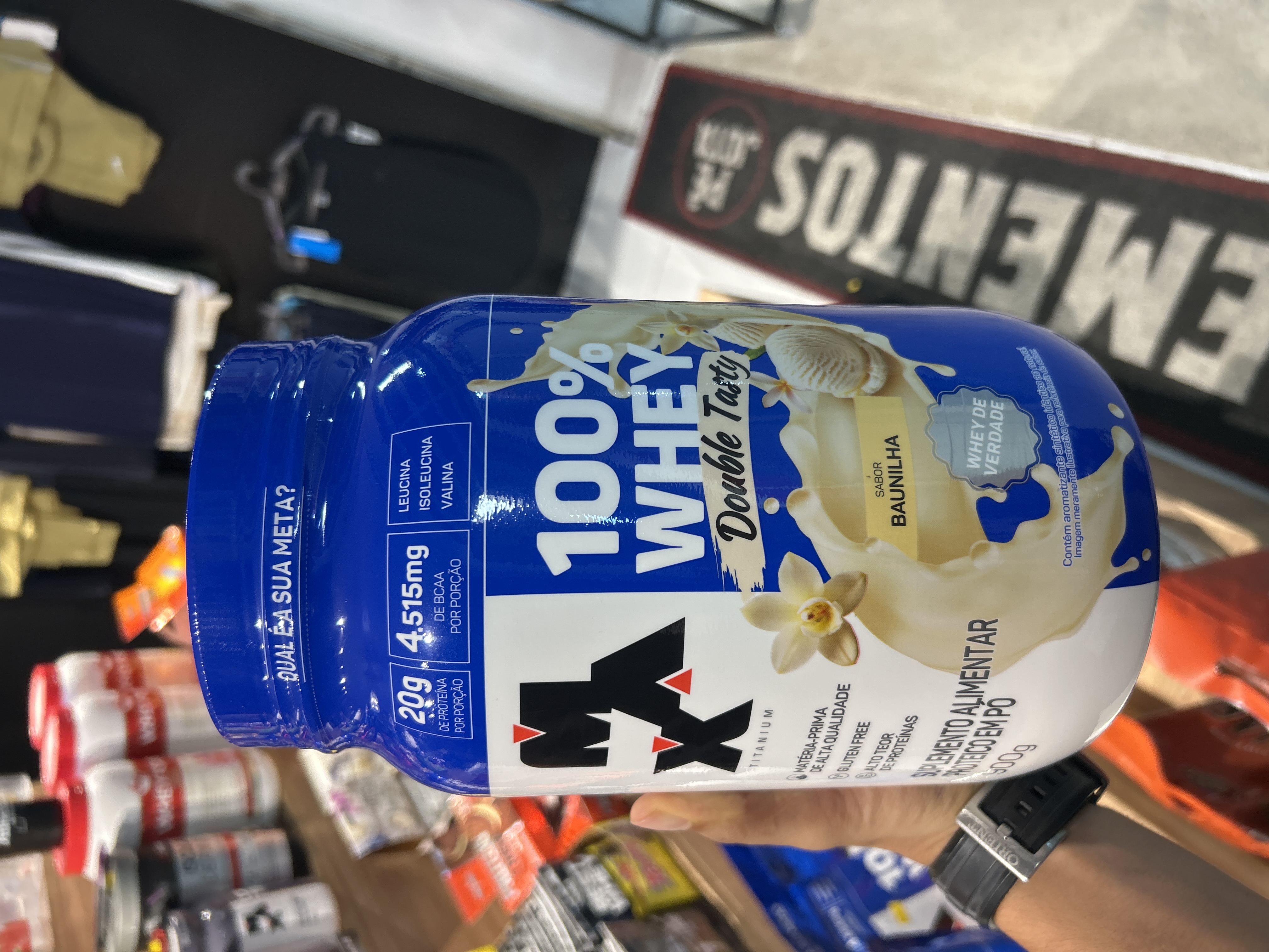 Whey 100% MAX LINHA DOUBLE TASTY