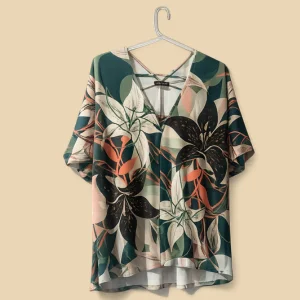 Blusa Usada Estampada