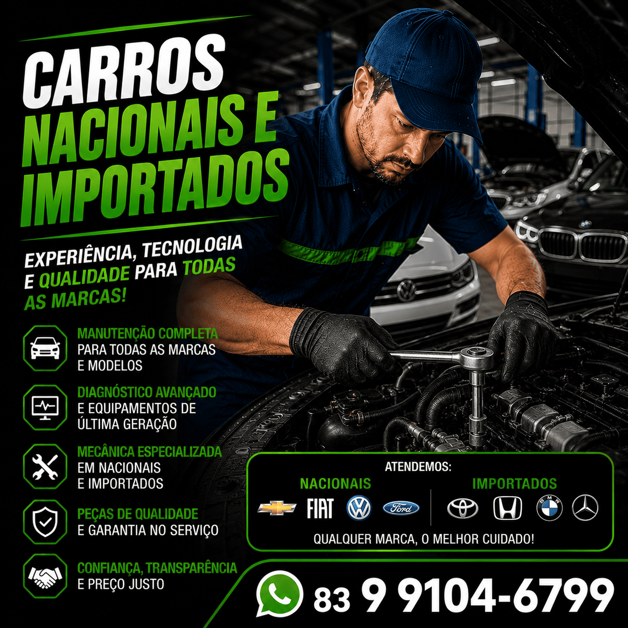Carros Nacionais e Internacionais
