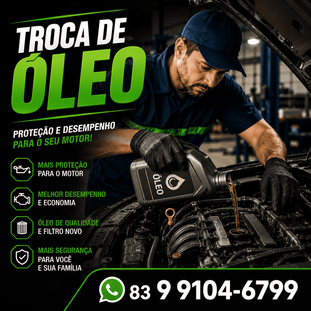 Troca de Óleo