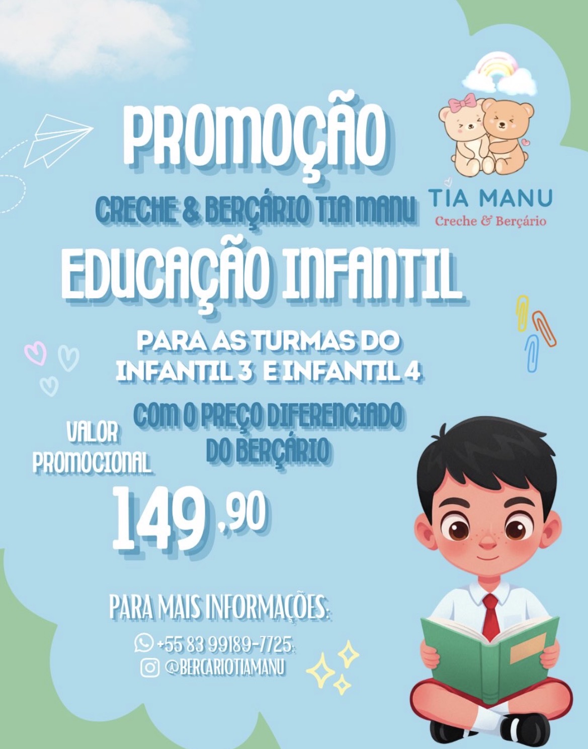 Ensino infantil 🤗
