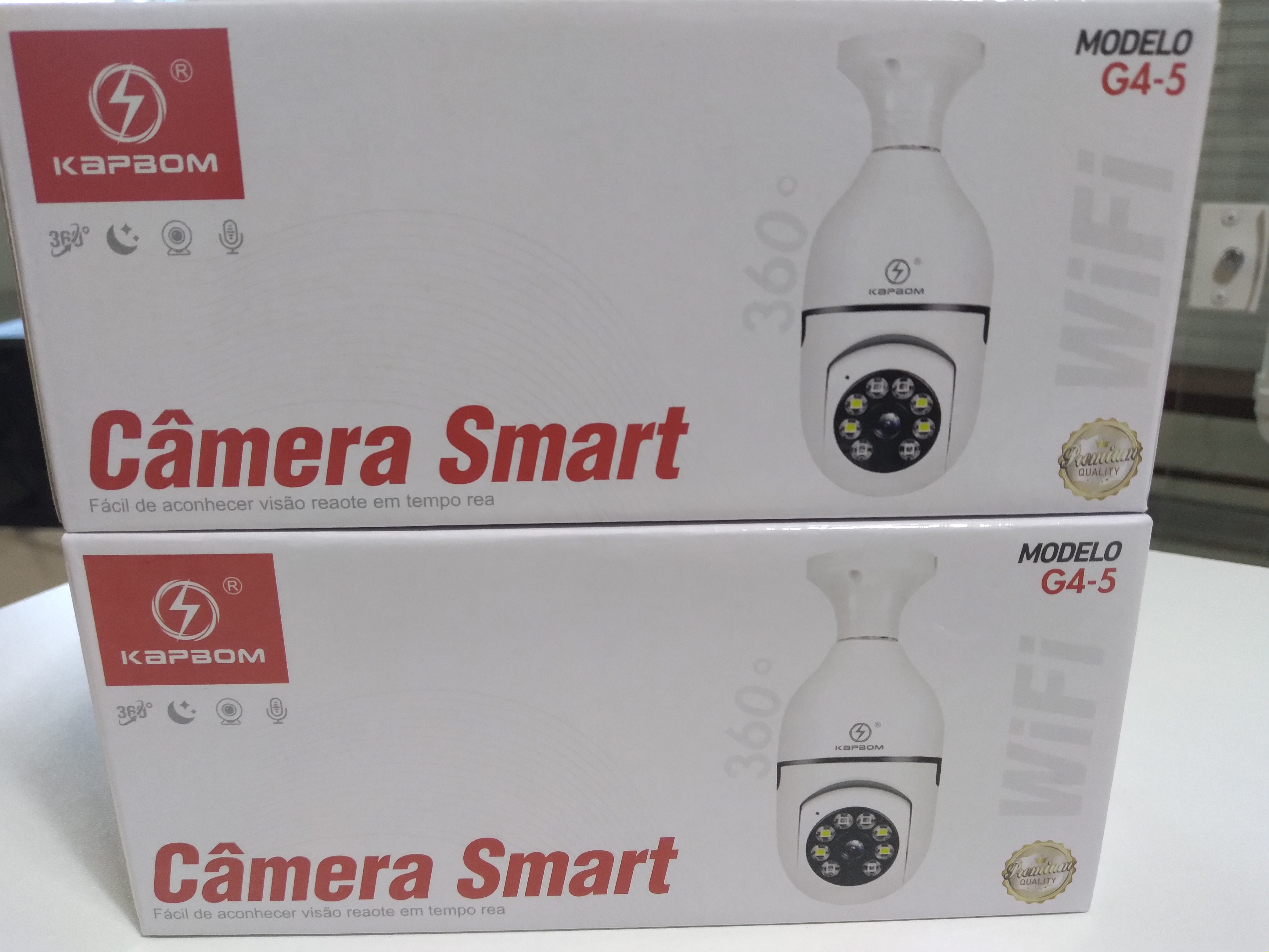 Câmera Smart- Bocal
