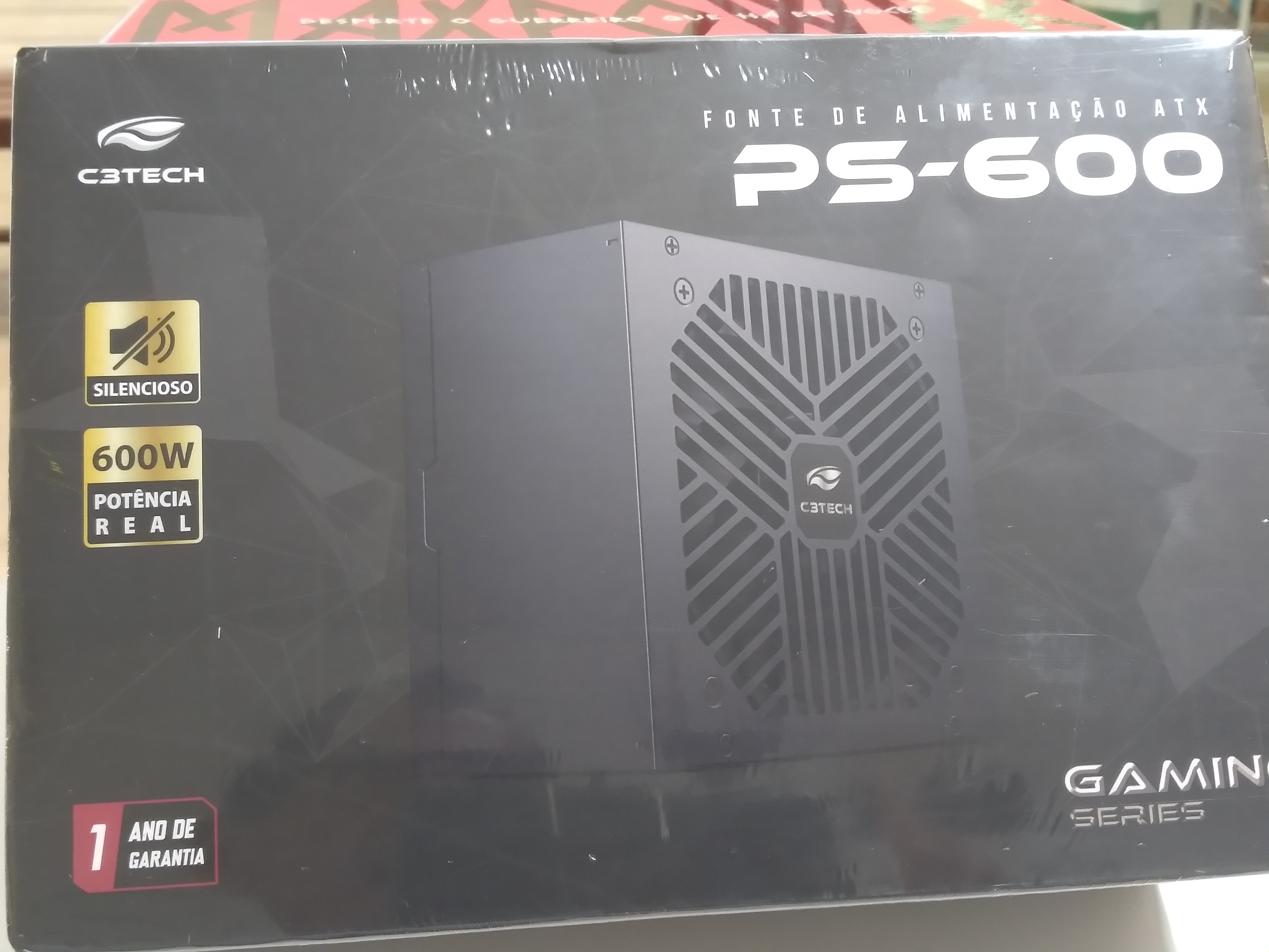 FONTE VOLTAGEM REAL 80PLUS - PS-600