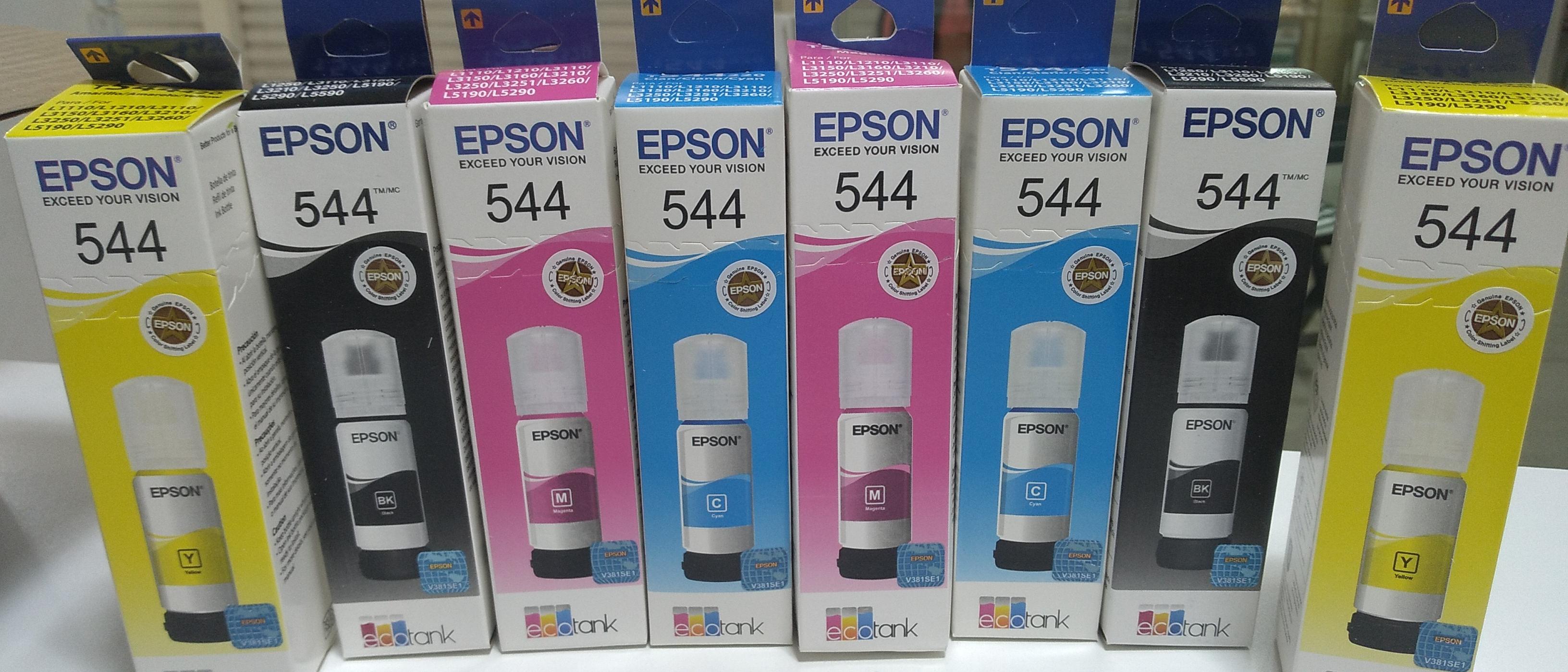TINTAS EPSON- ORIGINAIS- CHEGOU REPOSIÇÃO.
